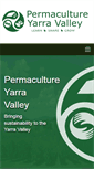 Mobile Screenshot of permacultureyarravalley.org